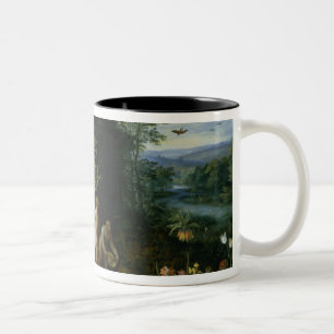 Caneca De Café Em Dois Tons Alegoria da abundância