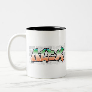 Caneca De Café Em Dois Tons alex.ai
