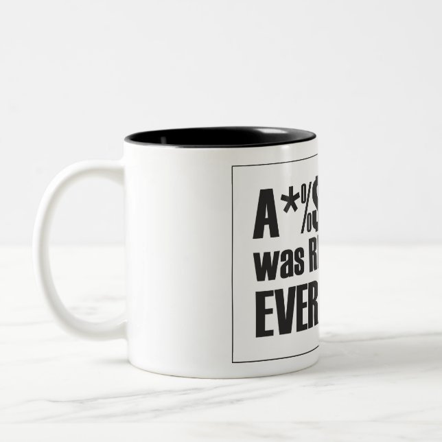 Caneca De Café Em Dois Tons Alex Jones estava certo (Esquerda)