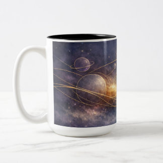 Caneca De Café Em Dois Tons Alfa