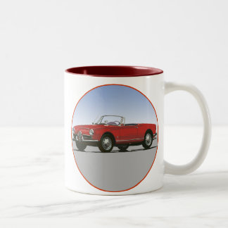 Caneca De Café Em Dois Tons Alfa Romeo 1600 Giulla Spider