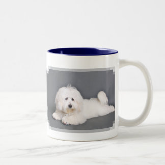 Caneca De Café Em Dois Tons Algodão de Tulear - Joci