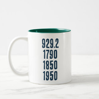 Caneca De Café Em Dois Tons Alguns dos meus números favoritos