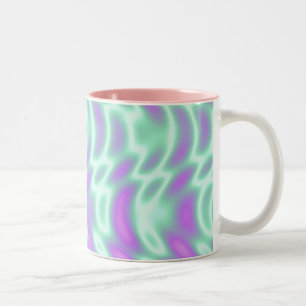 Caneca De Café Em Dois Tons Alienígena Verde