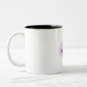 Caneca De Café Em Dois Tons Alinhar e erguer Mug