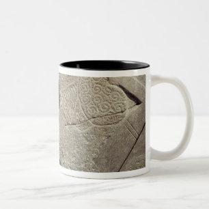 Caneca De Café Em Dois Tons Alivio descrevendo caçador, de Diga-Halaf,