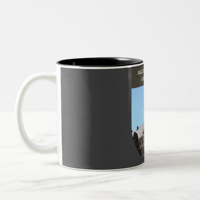 CANECA DE CAFÉ EM DOIS TONS ALLEGHENY COUNTY COURTHOUSE (Esquerda)