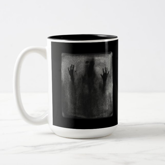 Caneca De Café Em Dois Tons alma negra (Esquerda)