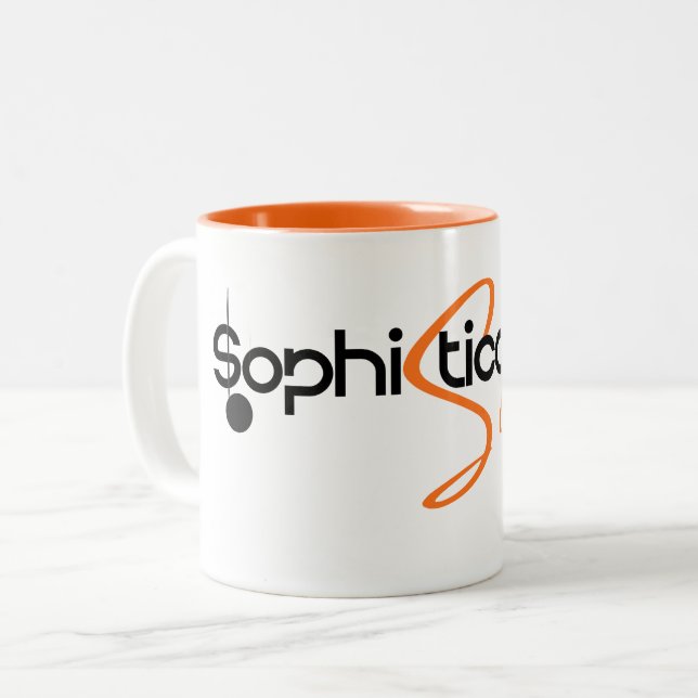 Caneca De Café Em Dois Tons Alma Sofisticada    (Frente Esquerda)