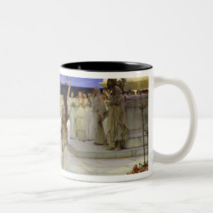Caneca De Café Em Dois Tons Alma-Tadema   uma dedicação ao Baco
