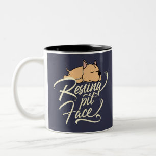Caneca De Café Em Dois Tons Almofadas de Ponta de Descanso