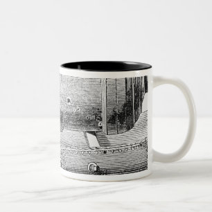 Caneca De Café Em Dois Tons Almofariz chinês do monstro, 1845