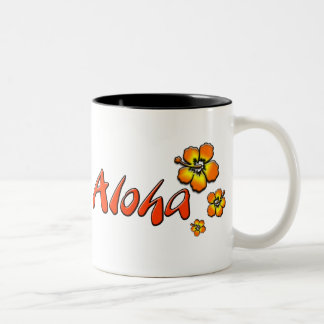 Caneca De Café Em Dois Tons Aloha Mug