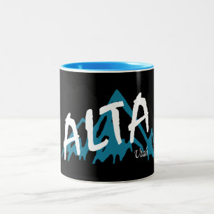 Caneca De Café Em Dois Tons Alta Utah Mounates