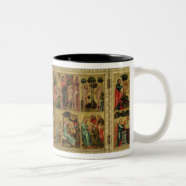 Caneca De Café Em Dois Tons Altar alto de St Peter em Hamburgo (Direita)