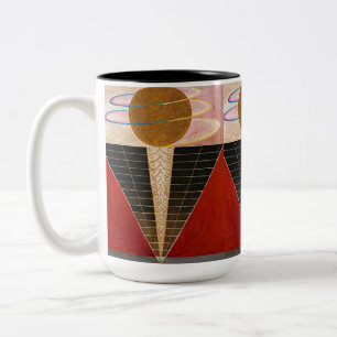 Caneca De Café Em Dois Tons Altarpart, Grupo X, nº 2, por Hilma af Klint