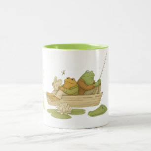 Caneca De Café Em Dois Tons Amante de Livros Sapo Sapo Leitor de Livros Retr