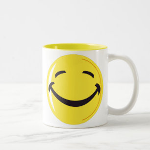 Caneca De Café Em Dois Tons amarelo