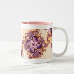 Caneca De Café Em Dois Tons Ameixas de Açúcar - Fractal
