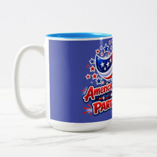 Caneca De Café Em Dois Tons América 250 Anos Depois Continua Sendo a Estrela d