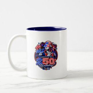Caneca De Café Em Dois Tons América 250 Duque