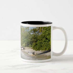 Caneca De Café Em Dois Tons América do Norte, Caribe, República Dominicana.