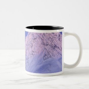 Caneca De Café Em Dois Tons América do Norte, EUA, Alasca, Rio Knik,