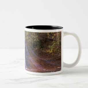 Caneca De Café Em Dois Tons América do Norte, EUA, Utah, Parque Nacional Zion.