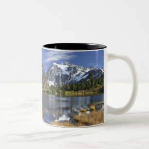 Caneca De Café Em Dois Tons América do Norte, Washington, Cascades. Monte Shuk
