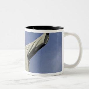 Caneca De Café Em Dois Tons América do Sul, Brasil, Rio de Janeiro. Cristo 2