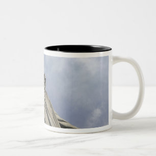 Caneca De Café Em Dois Tons América do Sul, Brasil, Rio de Janeiro. Cristo 3