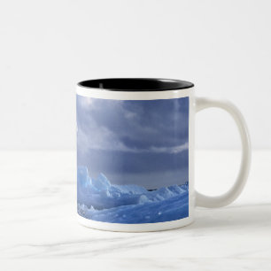 Caneca De Café Em Dois Tons América do Sul, Chile, Parque Nacional Laguna San