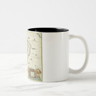 Caneca De Café Em Dois Tons América Pars Meridionalis, pagina 93 'do menor do