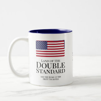 Caneca De Café Em Dois Tons American Double Standard