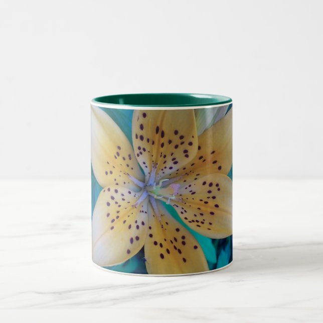 Caneca De Café Em Dois Tons American Tiger Lily (Centro)
