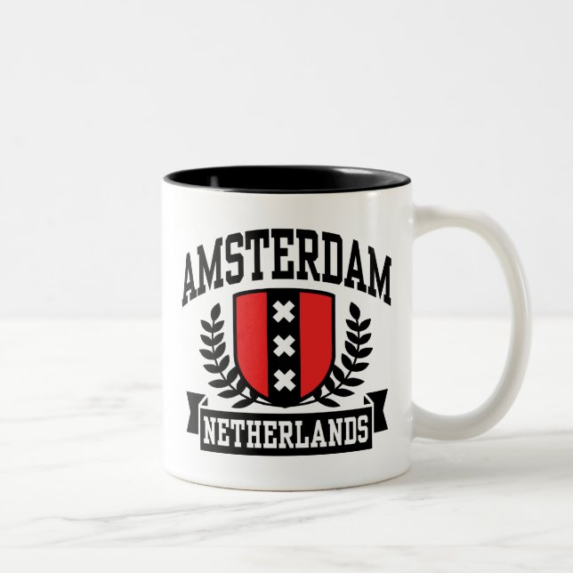 Caneca De Café Em Dois Tons Amesterdã (Direita)