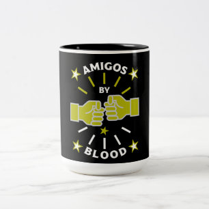 Caneca De Café Em Dois Tons Amigos da Melhor Amigos