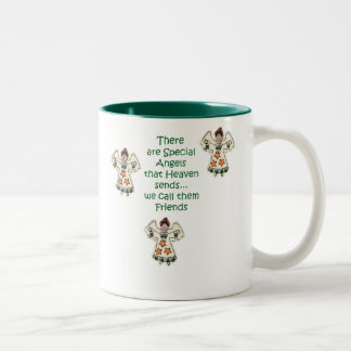 Caneca De Café Em Dois Tons Amigos do anjo