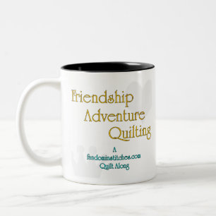Caneca De Café Em Dois Tons Amizade, Aventura, Quileamento