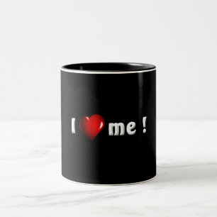 Caneca De Café Em Dois Tons Amo-me - Confiança numa Taça