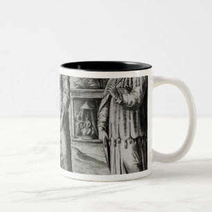 Caneca De Café Em Dois Tons Amon e Josiah de Manasseh