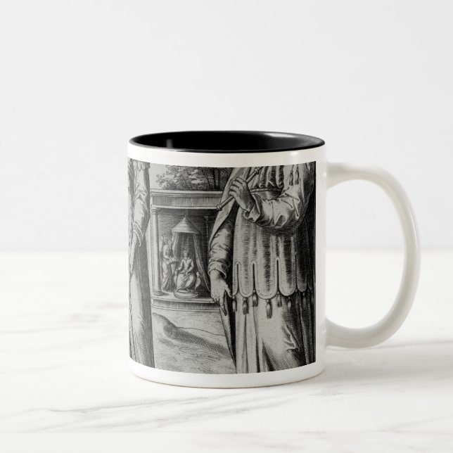 Caneca De Café Em Dois Tons Amon e Josiah de Manasseh (Direita)