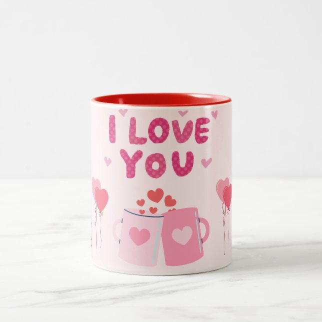 Caneca De Café Em Dois Tons Amor (Centro)