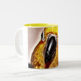 Caneca De Café Em Dois Tons Amor de Conure