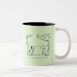 Caneca De Café Em Dois Tons Amor do cão
