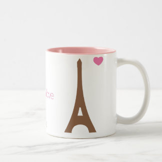 Caneca De Café Em Dois Tons amor do olho…