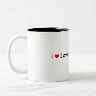 Caneca De Café Em Dois Tons Amor Lockpicking