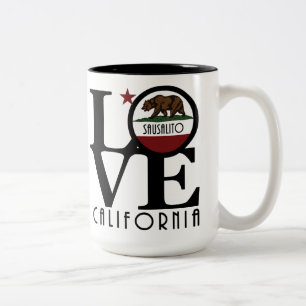 Caneca De Café Em Dois Tons AMOR Sausalito 15oz
