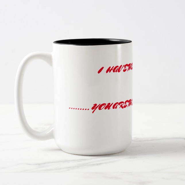 Caneca De Café Em Dois Tons Amor Sem Fios Do pai (Esquerda)