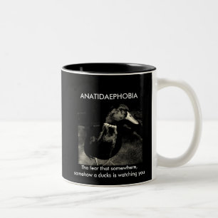CANECA DE CAFÉ EM DOIS TONS ANATIDAEPHOBIA